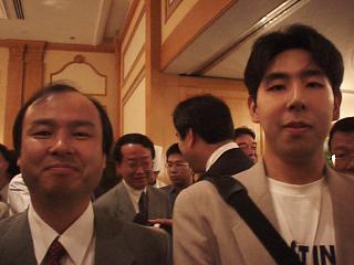 右がワテクシ